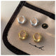 Simple Drop Hoop Earring
