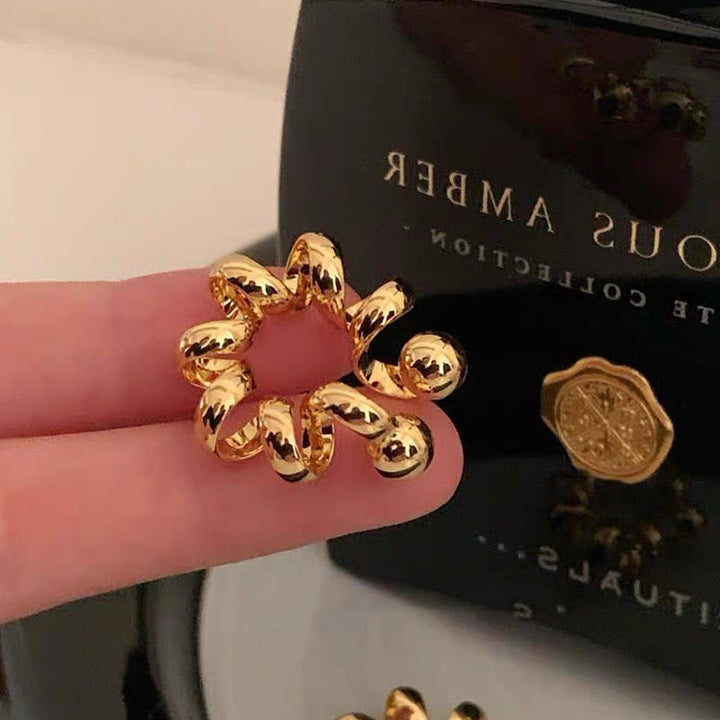 Spring Metal Ear Cuff