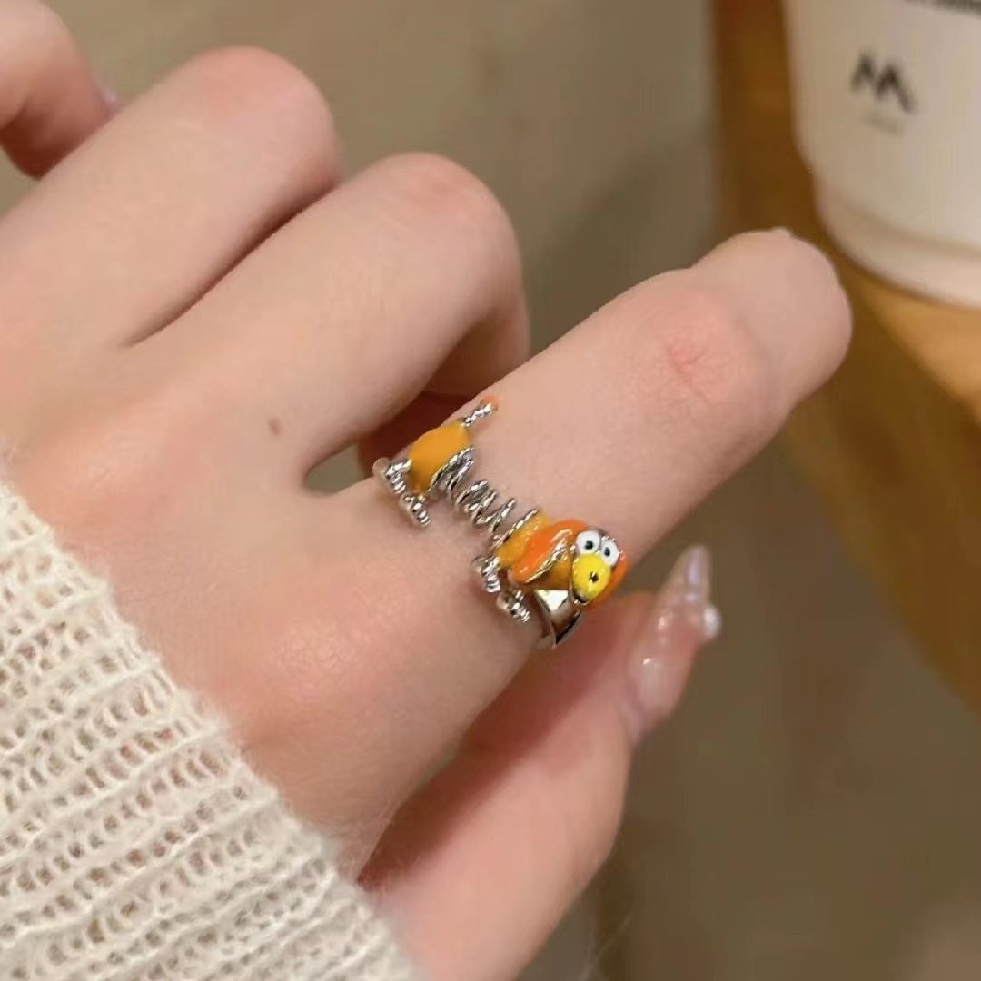 Cute Springer Spaniel Ring