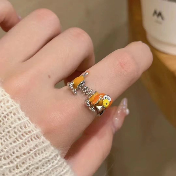 Cute Springer Spaniel Ring
