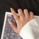 Sterling Silver Line Adjustable Ring