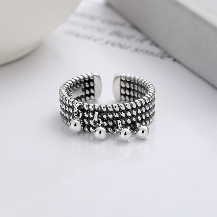 Small Beaded Vintage Ring