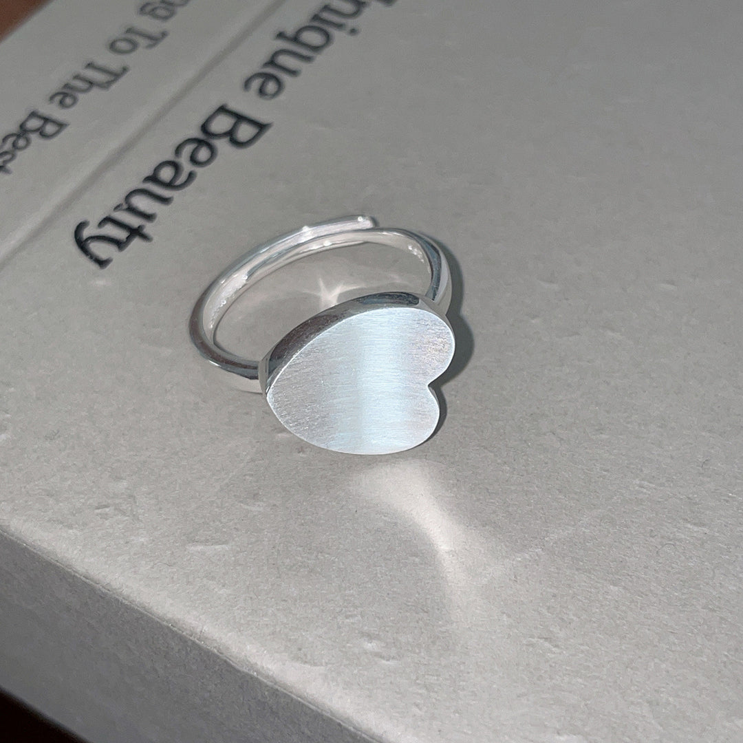 Love Frosted Ring