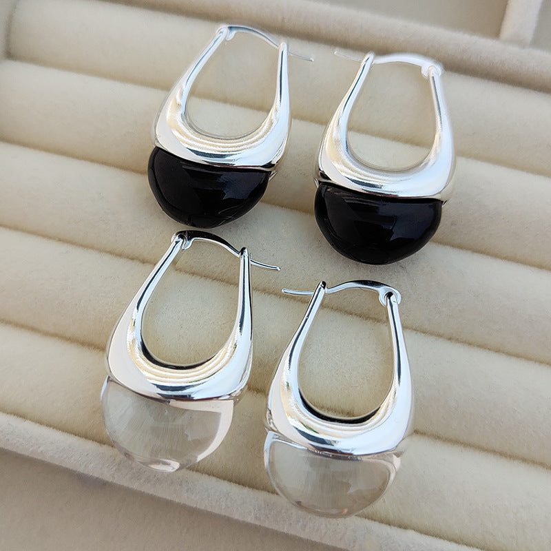 Resin Drop Earrings
