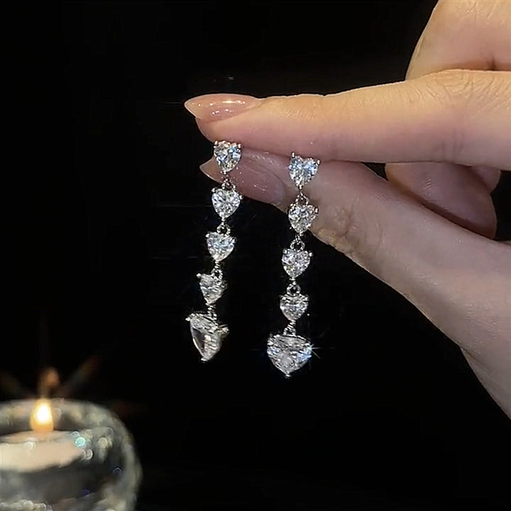 Love Drops Dangle Earrings