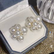 Flowering Pearl Earrings