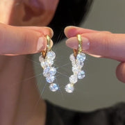 Crystal Tassel String Earrings