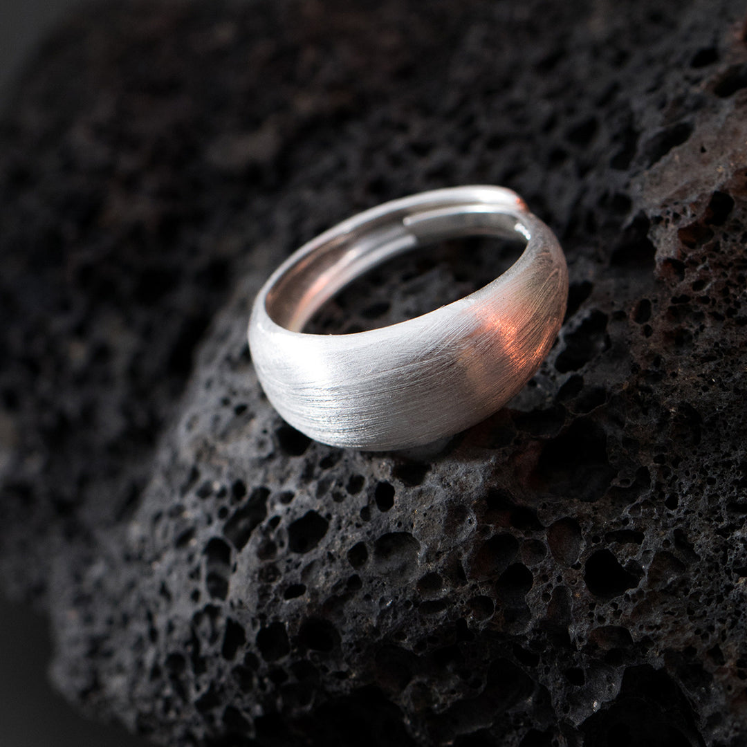 Sterling Silver Dome Ring