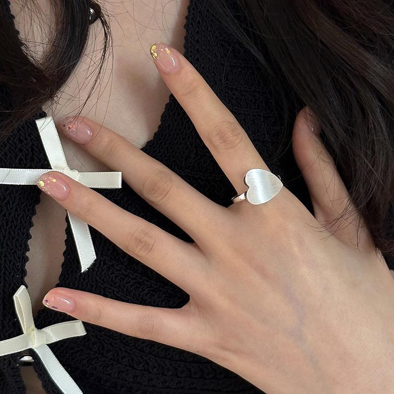 Love Frosted Ring
