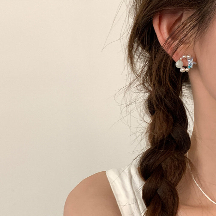 Pearl and Shell Earrings