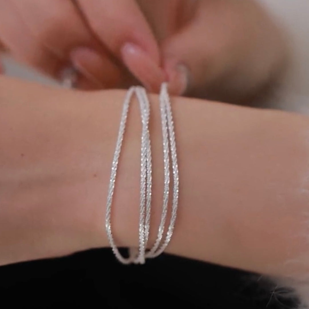 Sterling Silver Galaxy Bracelet