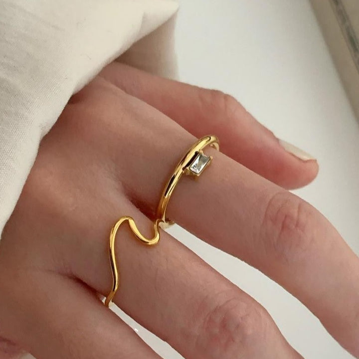 Fine Minimalist Delicate Ring