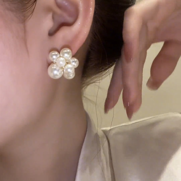 Flowering Pearl Earrings