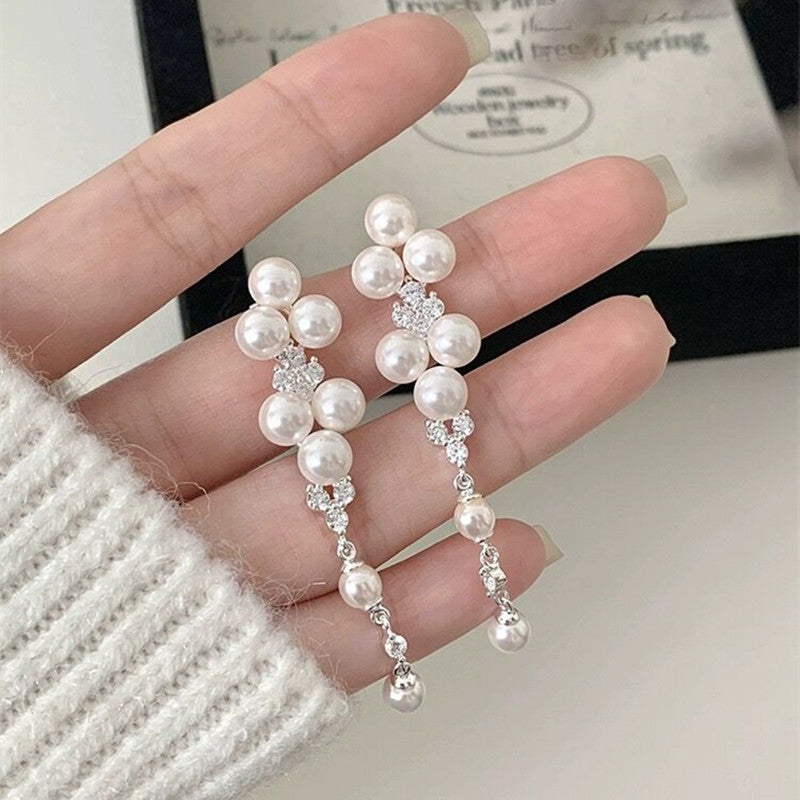 French Pearl Vintage Earrings