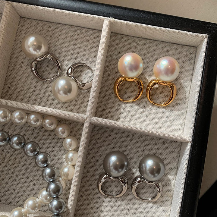 Classic Vintage Pearl Earrings