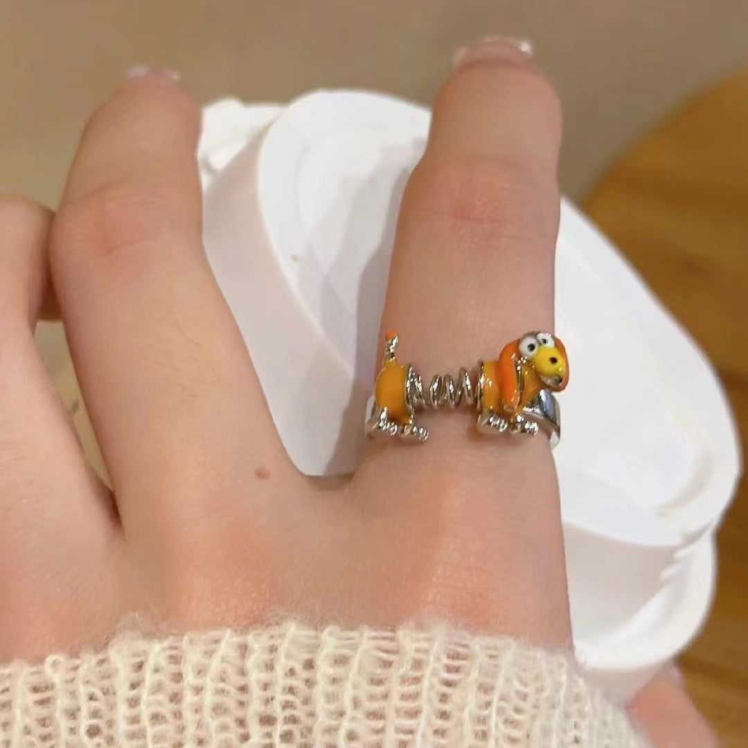 Cute Springer Spaniel Ring