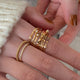 Multi-Layered Gold Ring