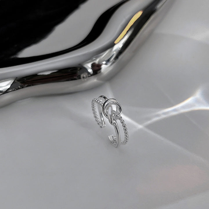 Personalized Knotted Adjustable Ring