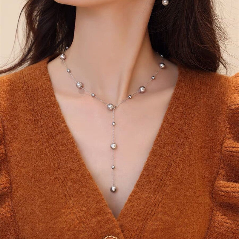 Full Star Pearl Necklace