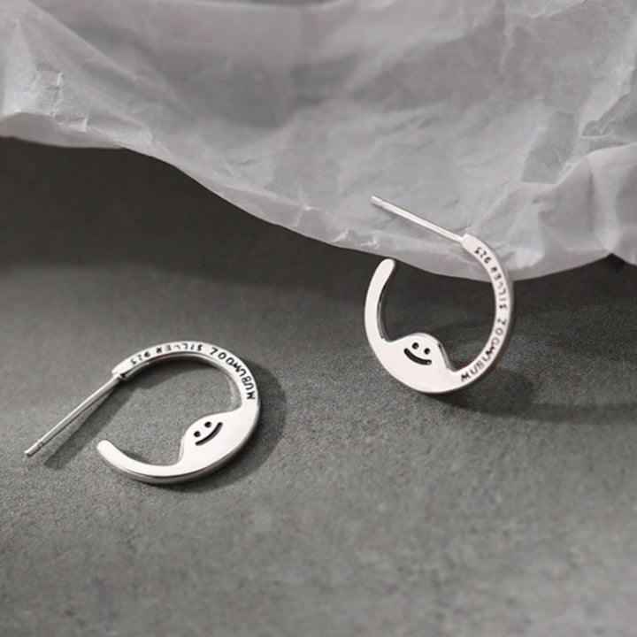 Mini Smile Earrings