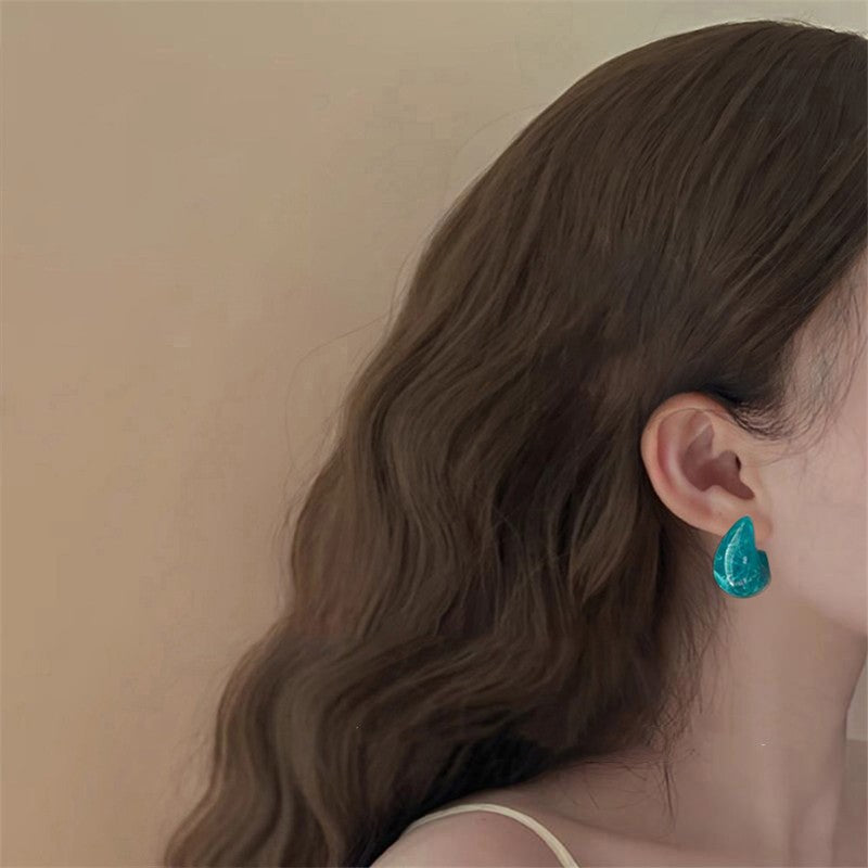 Vintage Acrylic Drop Earrings