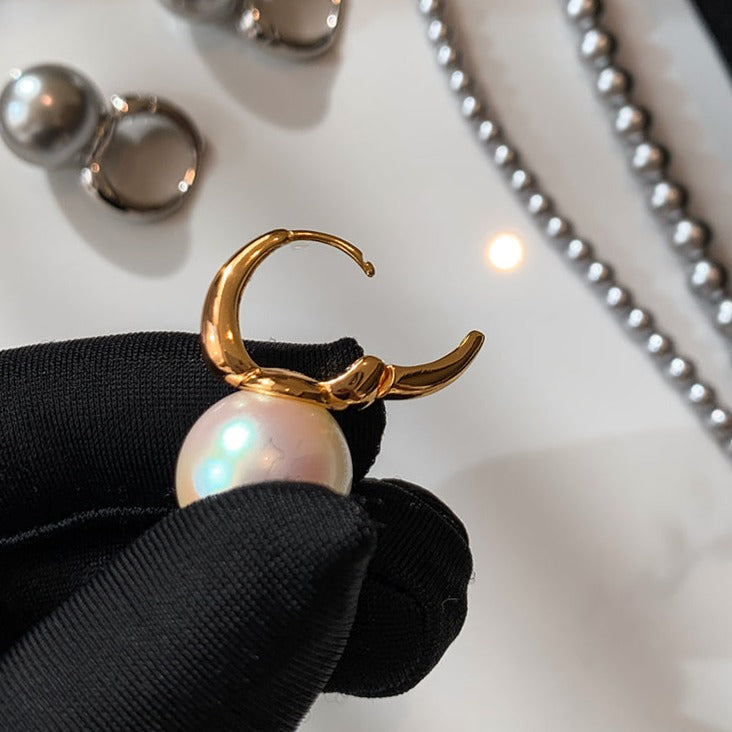 Classic Vintage Pearl Earrings