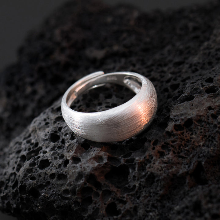Sterling Silver Dome Ring