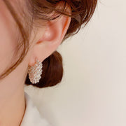 Metal Ball Wrap Earrings