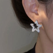 Irregular Star Glitter Earrings