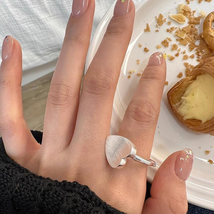 Love Frosted Ring