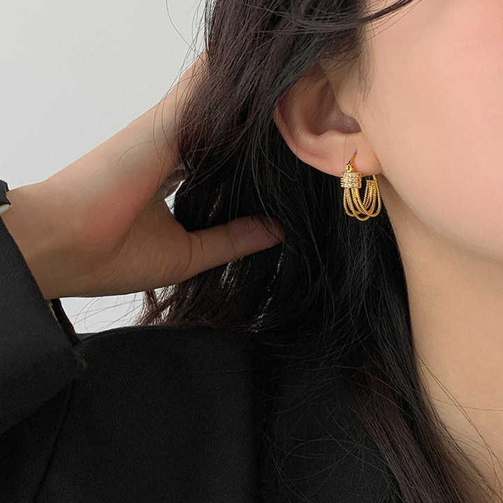 Geometric Layers Earrings