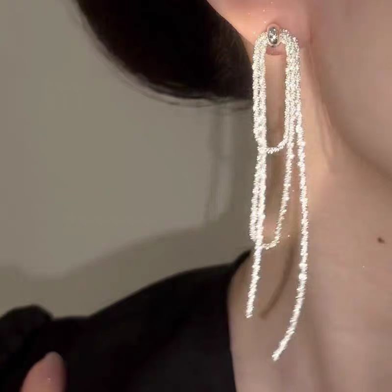 Tassel Starry Night Earrings