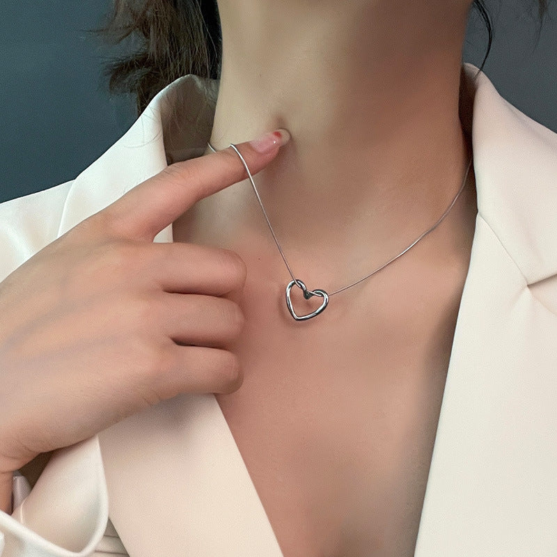 Openwork Love Necklace