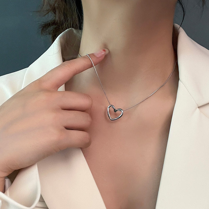Openwork Love Necklace