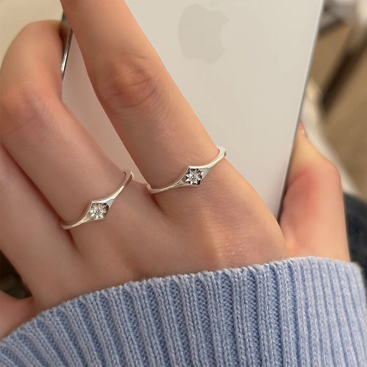 Sterling Silver Star Ring