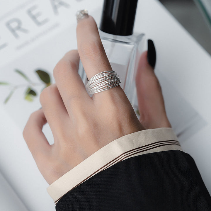 Adjustable Multi-Layered Wire Ring