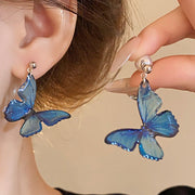 Dreamy Blue Butterfly Earrings