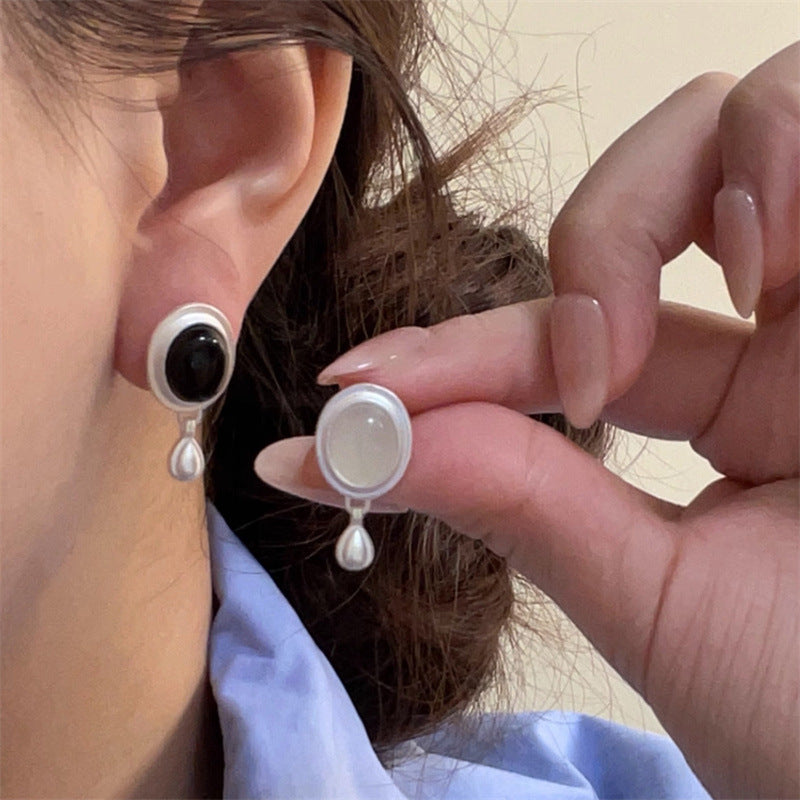 Vintage Onyx Earrings