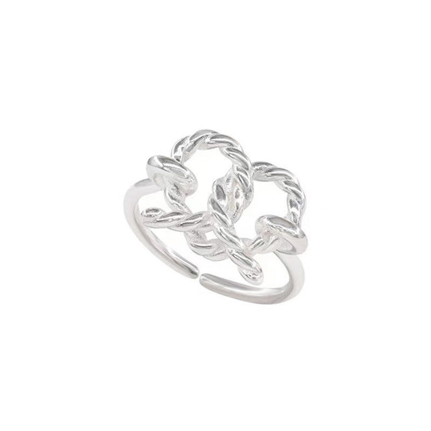 Sterling Silver Lye Bread Ring