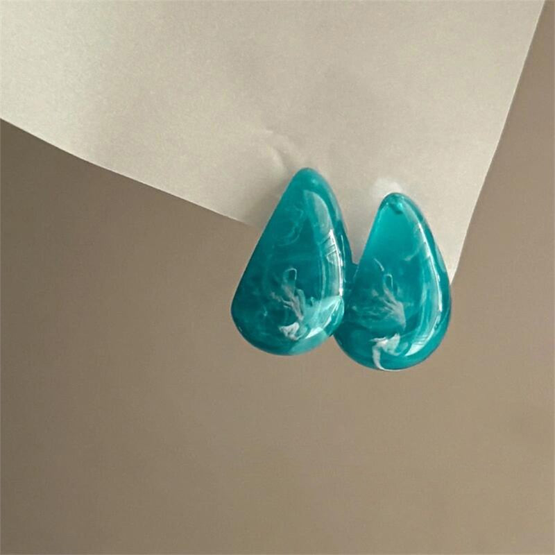 Vintage Acrylic Drop Earrings