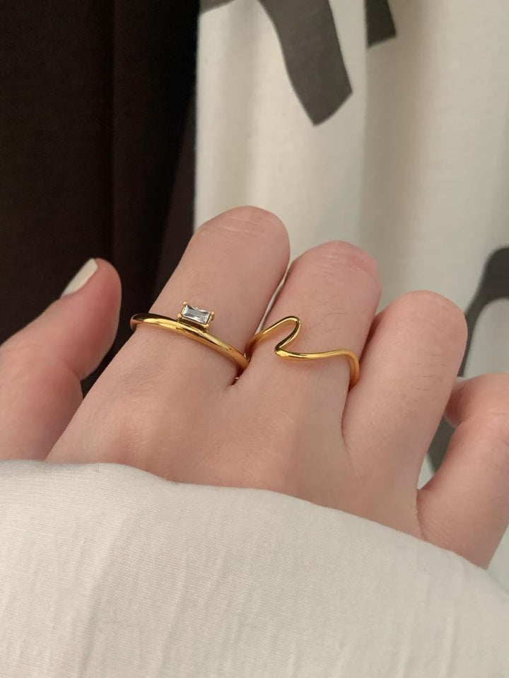 Fine Minimalist Delicate Ring