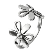 Silver Flower Ring