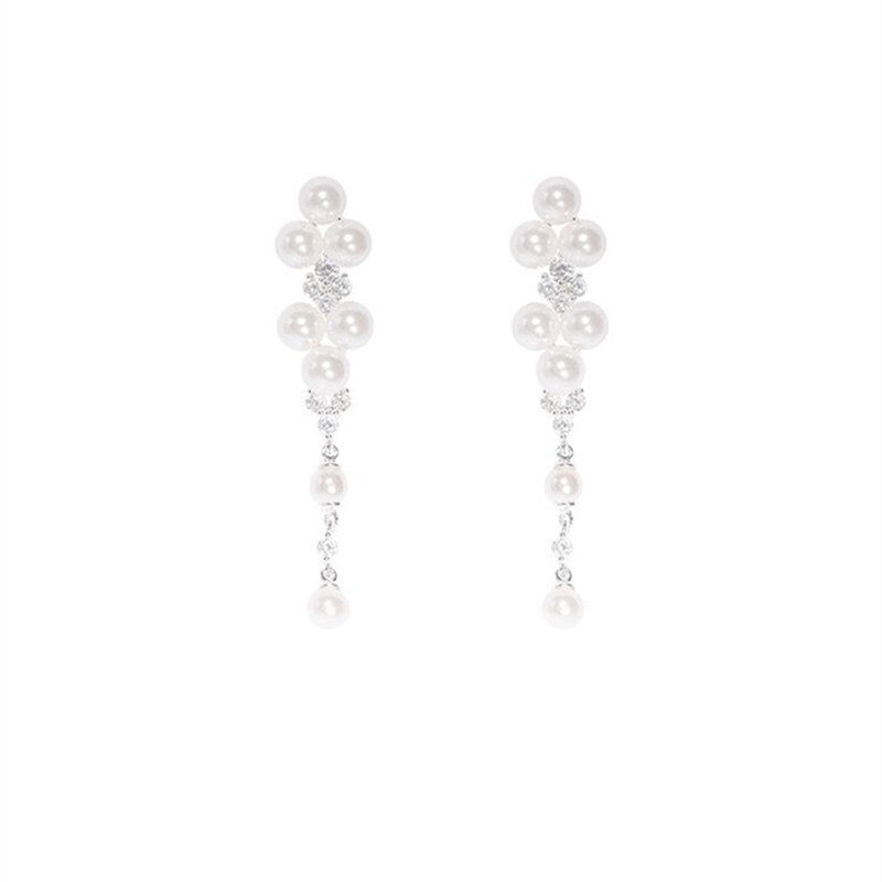 French Pearl Vintage Earrings