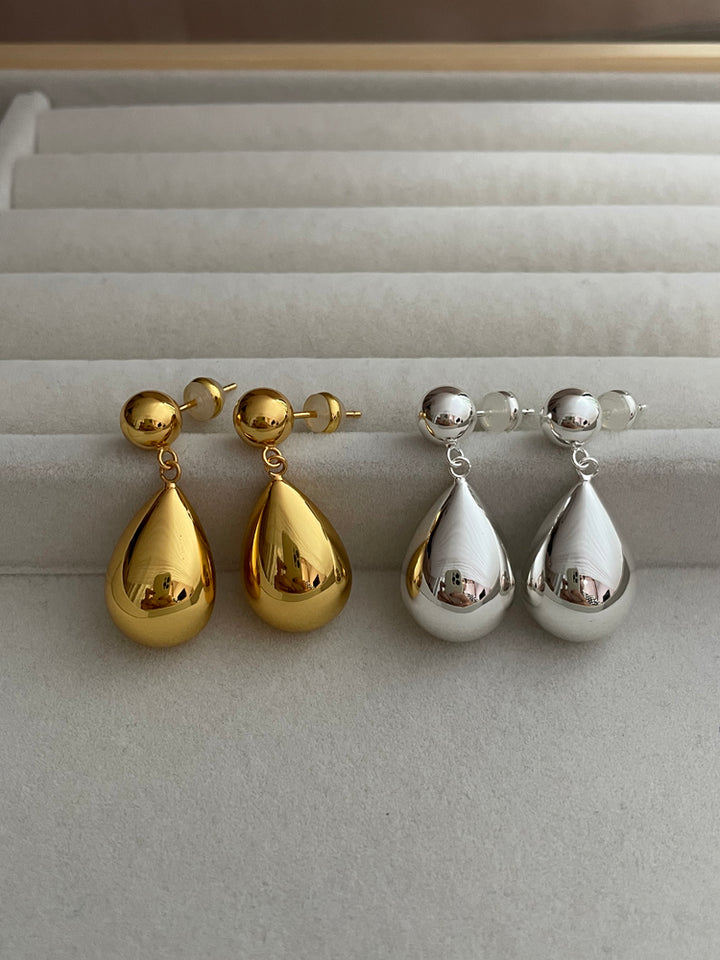 Water Drops Classic Vintage Earrings