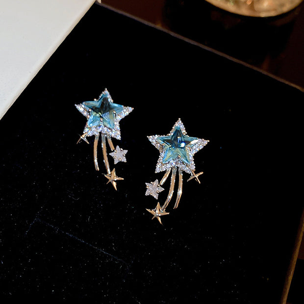 Star Zirconia Earrings