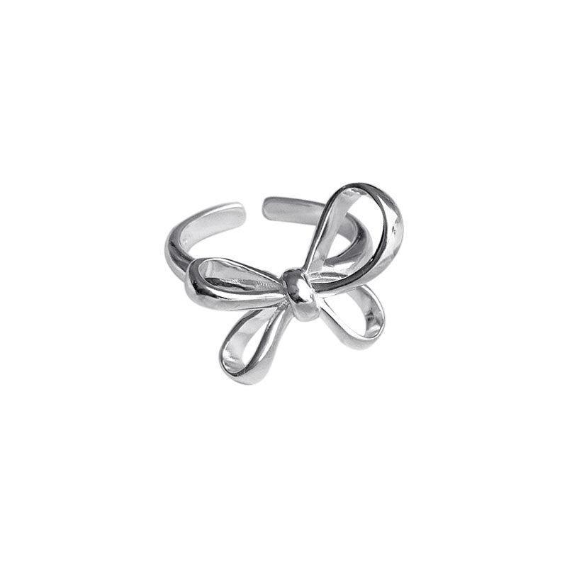 Sterling Silver Ribbon Ring