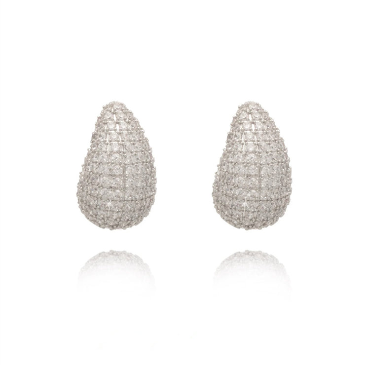 Micro Zirconia Drop Earrings