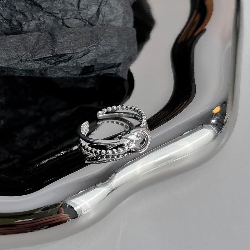 Personalized Knotted Adjustable Ring