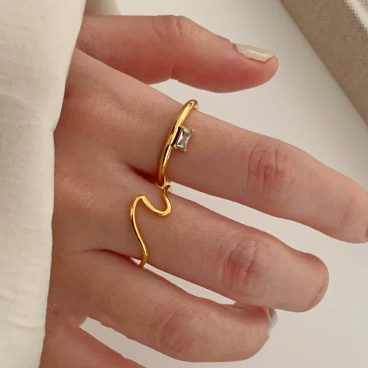 Fine Minimalist Delicate Ring