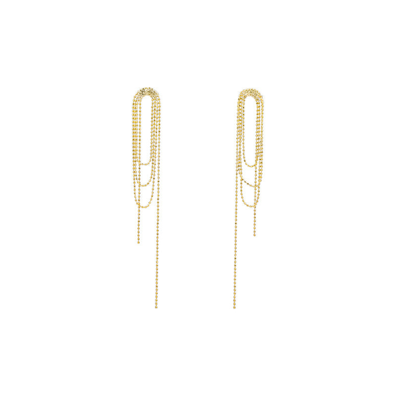 Delicate Thin Chain Earrings